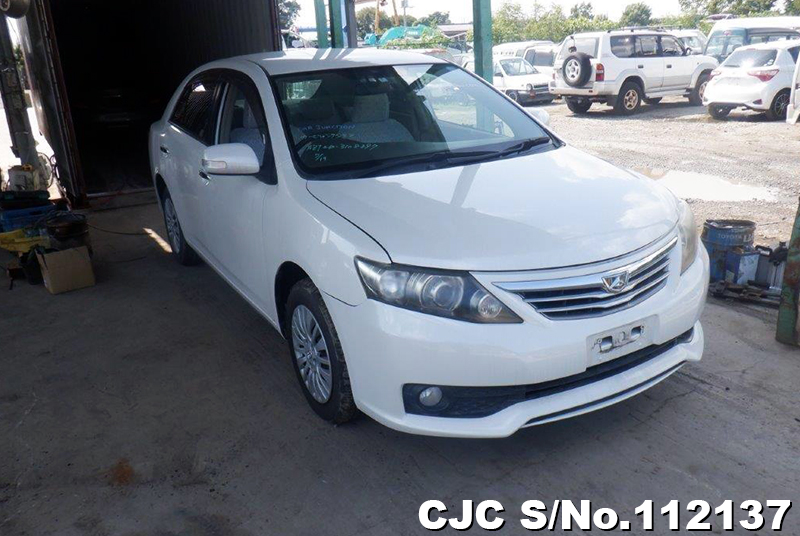 Toyota Allion White For Sale Stock No Japanese Used