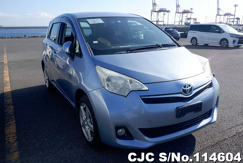 2013 Toyota Ractis Light Blue For Sale Stock No 114604 Japanese