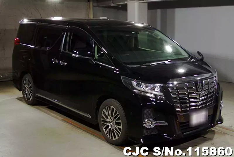 2015 Toyota Alphard Black For Sale Stock No 115860 Japanese Used