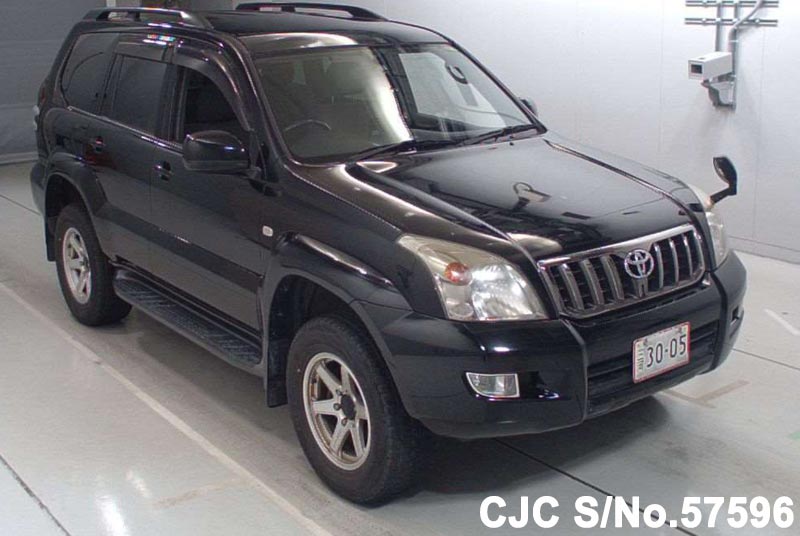 2008 Toyota Land Cruiser Prado Black For Sale | Stock No. 57596 ...