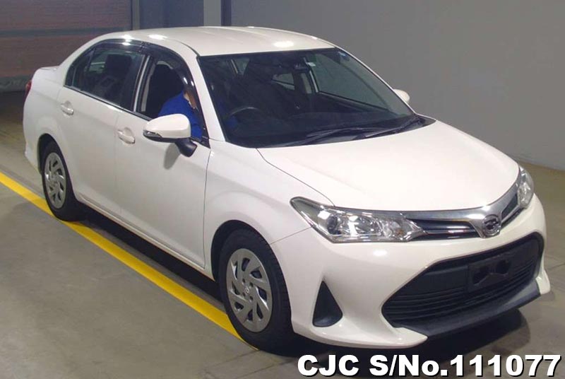 Toyota Corolla Axio White For Sale Stock No Japanese