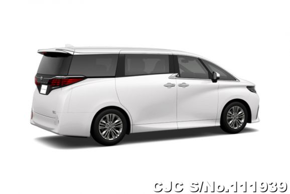 Toyota Alphard in Platinum White Pearl Mica for Sale Image 3