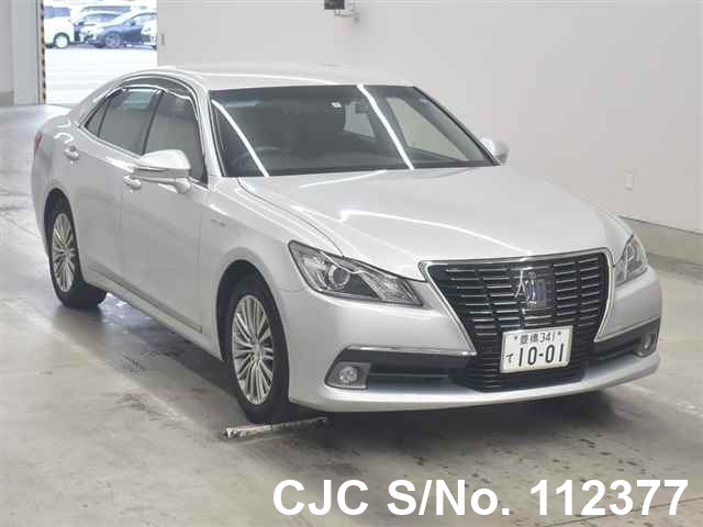 2015 Toyota Crown Silver for sale | Stock No. 112377 | Japanese Used ...