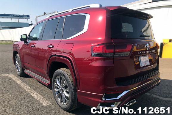 Toyota Land Cruiser in Red for Sale Image 1