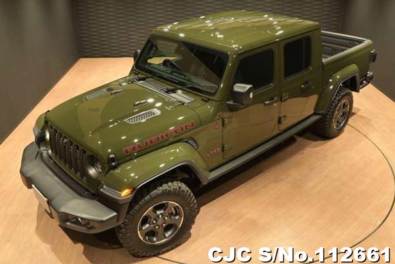 2023 Jeep Gladiator Green for sale | Stock No. 112661 | Japanese Used ...