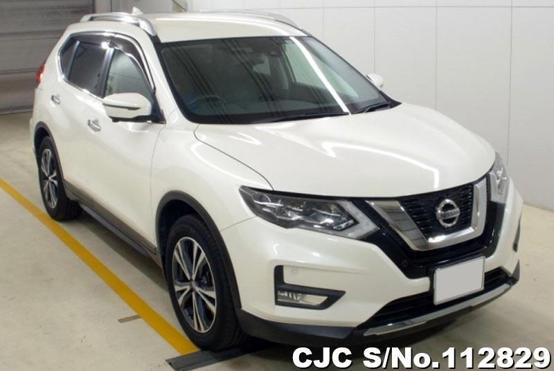 2017 Nissan X-Trail White for sale | Stock No. 112829 | Japanese Used ...