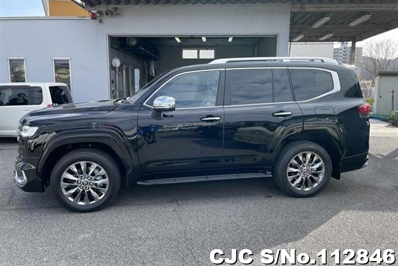 2023 Toyota Land Cruiser Black for sale | Stock No. 112846 | Japanese ...