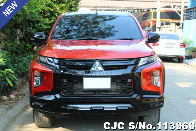 2021 Mitsubishi Triton Orange for sale | Stock No. 113960 | Japanese ...