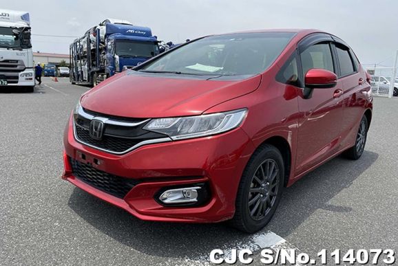 Honda Fit in Red for Sale Image 3