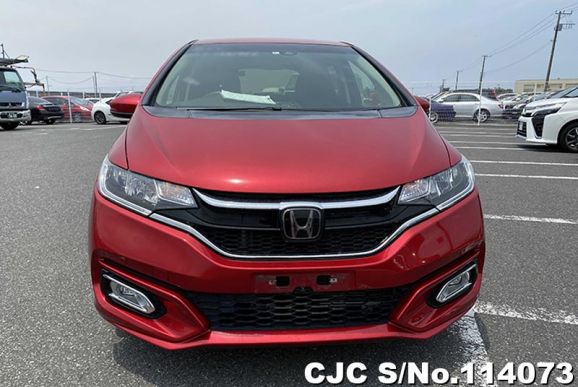 Honda Fit in Red for Sale Image 4