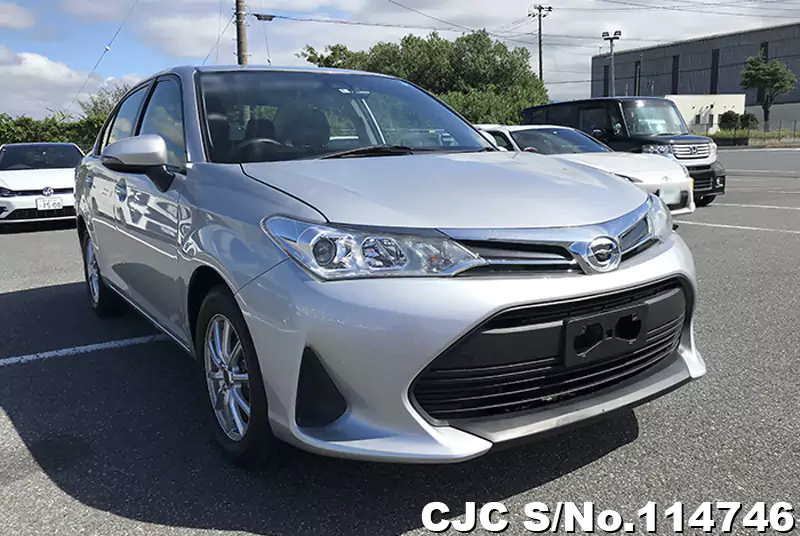 2020 Toyota Corolla Axio Silver for sale | Stock No. 114746 | Japanese ...