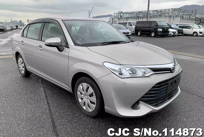 2015 Toyota Corolla Axio Silver for sale | Stock No. 114873 | Japanese ...