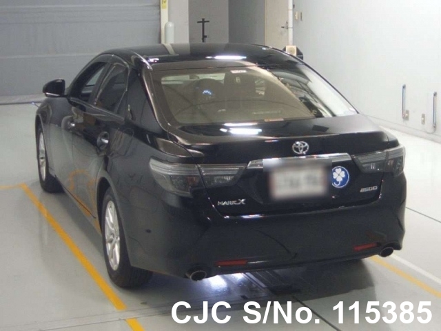 2019 Toyota Mark X Black for sale | Stock No. 115385 | Japanese Used ...