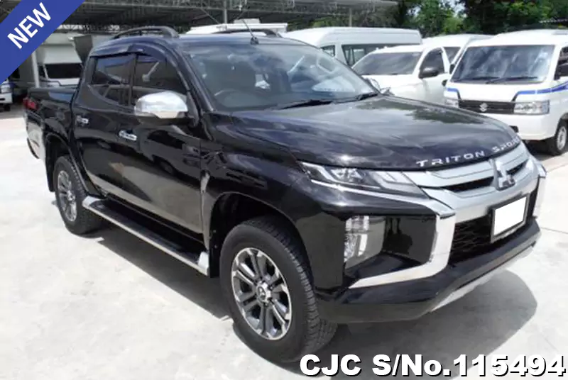 2020 Mitsubishi Triton Black for sale | Stock No. 115494 | Japanese ...