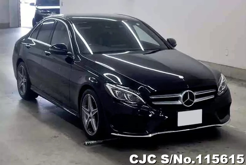 2017 Mercedes Benz C Class Black for sale | Stock No. 115615 | Japanese ...