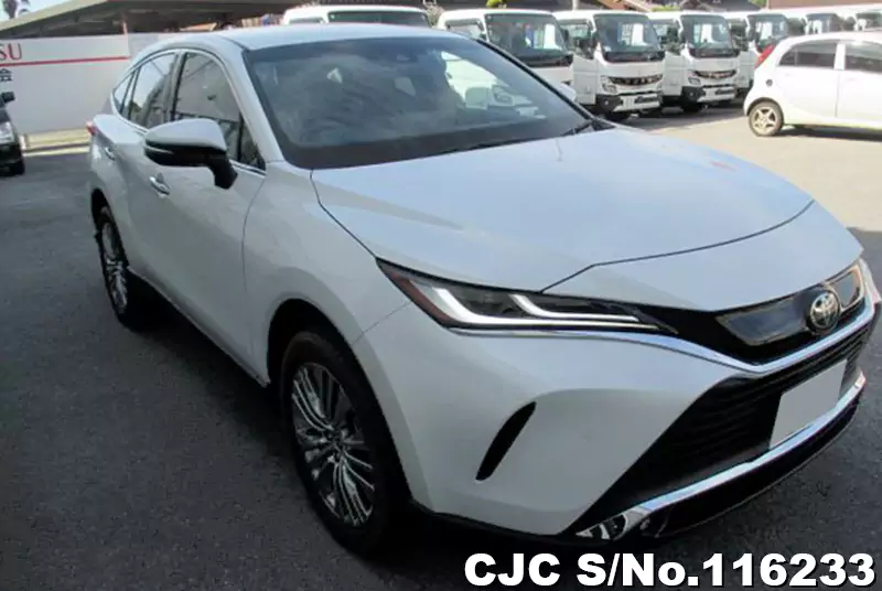 2023 Toyota Harrier White for sale | Stock No. 116233 | Japanese Used ...