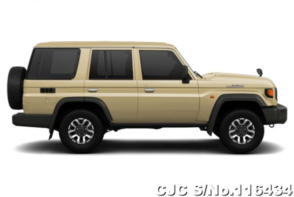 Toyota Land Cruiser in Beige for Sale Image 2