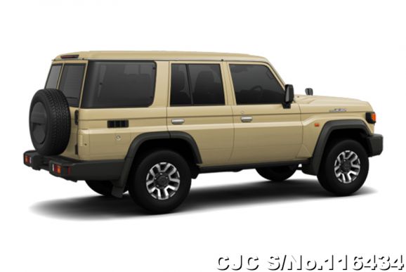 Toyota Land Cruiser in Beige for Sale Image 3