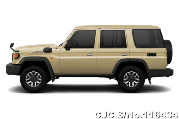 Toyota Land Cruiser in Beige for Sale Image 8