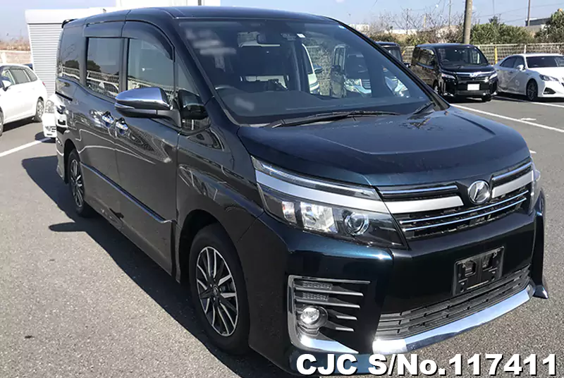 2016 Toyota Voxy Dark Blue for sale | Stock No. 117411 | Japanese Used ...