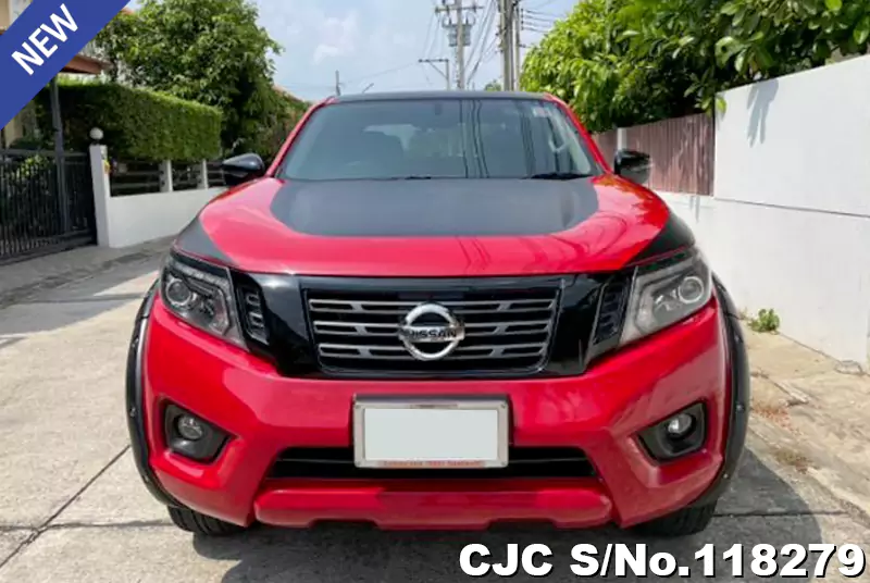 Nissan Navara in Red for Sale Image 4