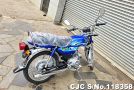 Honda CD-70 in Blue for Sale Image 2