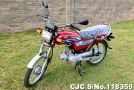 Honda CD-70 in Red for Sale Image 3