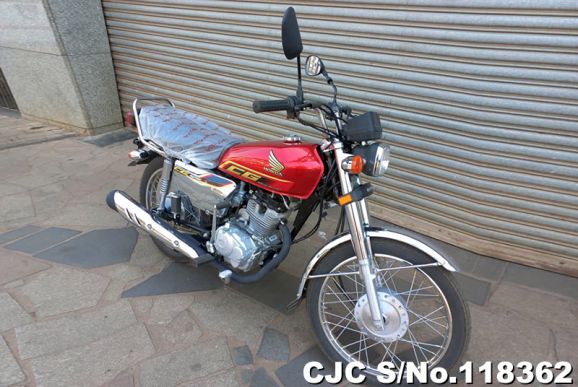 Honda CG-125 Self in Red for Sale Image 3