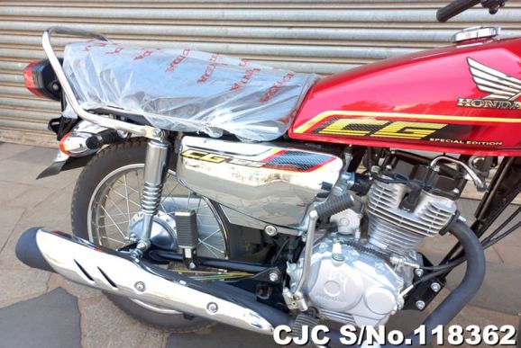 Honda CG-125 Self in Red for Sale Image 6