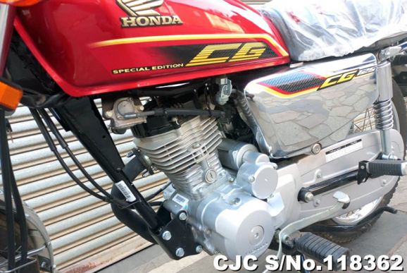 Honda CG-125 Self in Red for Sale Image 7