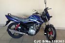 Honda CB-125F in Blue for Sale Image 3