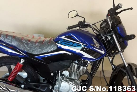 Honda CB-125F in Blue for Sale Image 4