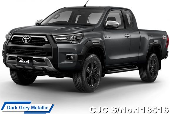 Toyota Hilux in Silver Metallic for Sale Image 2