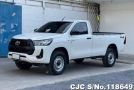 Toyota Hilux in White for Sale Image 3