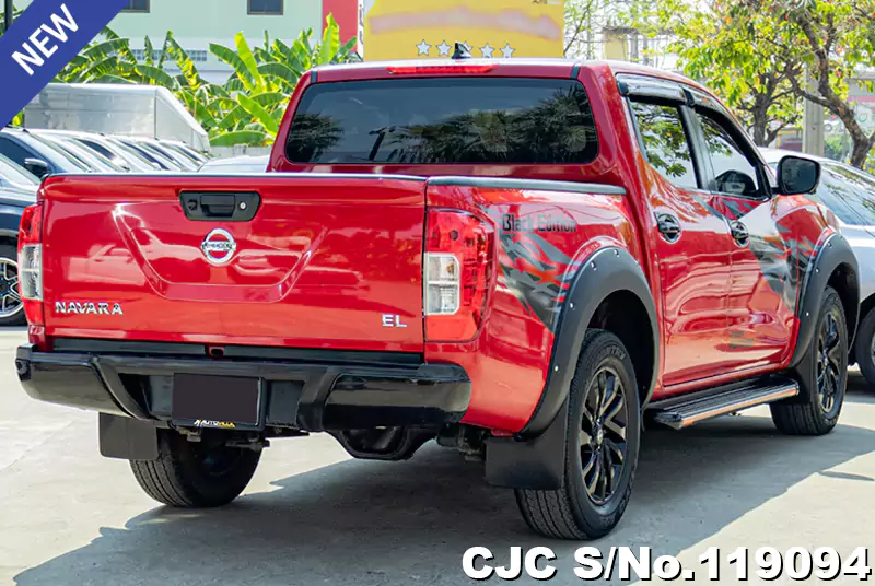 Nissan Navara in Red for Sale Image 2