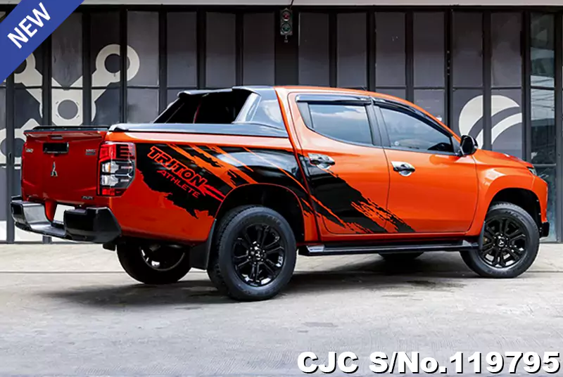 Mitsubishi Triton in Orange for Sale Image 2