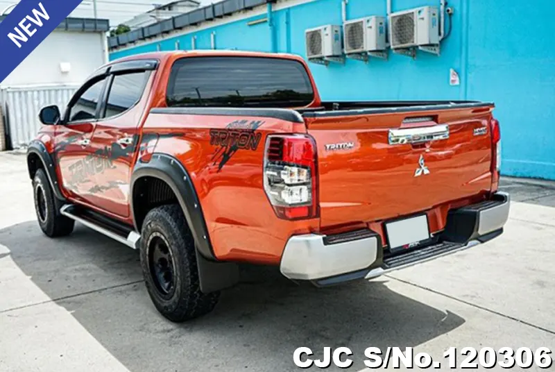 Mitsubishi Triton in Orange for Sale Image 1