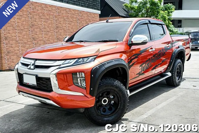 Mitsubishi Triton in Orange for Sale Image 3