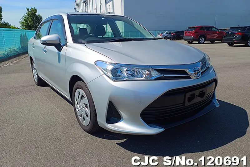 2018 Toyota Corolla Axio Silver for sale | Stock No. 120691 | Japanese ...