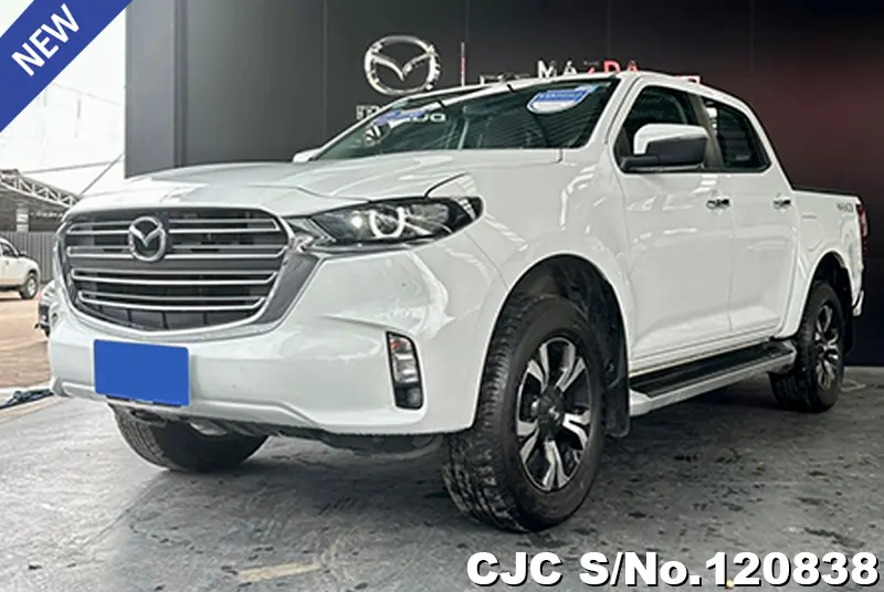 Mazda BT-50 in White for Sale Image 3