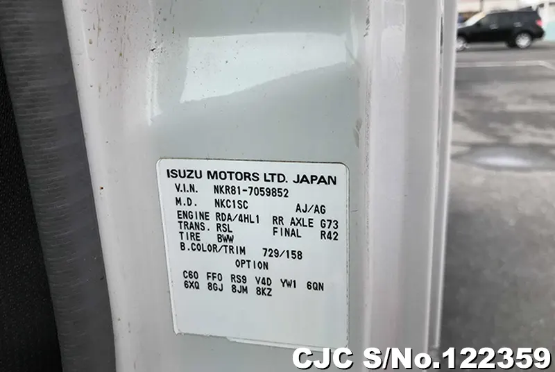 2006 Isuzu / Elf Stock No. 122359