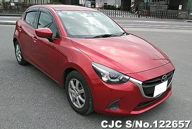 2015 Mazda Demio Red for sale | Stock No. 122657 | Japanese Used Cars ...