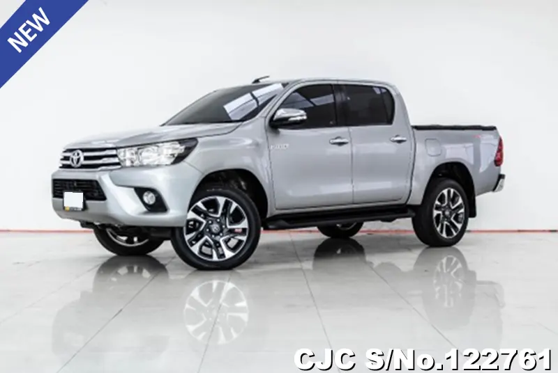 Toyota Hilux in Silver for Sale Image 1