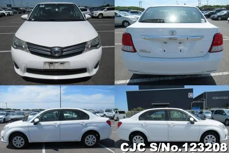 2012 Toyota / Corolla Axio Stock No. 123208