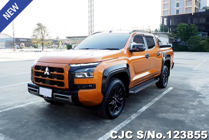 Mitsubishi Triton in Orange for Sale Image 3