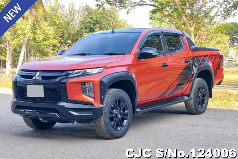 Mitsubishi Triton in Orange for Sale Image 3