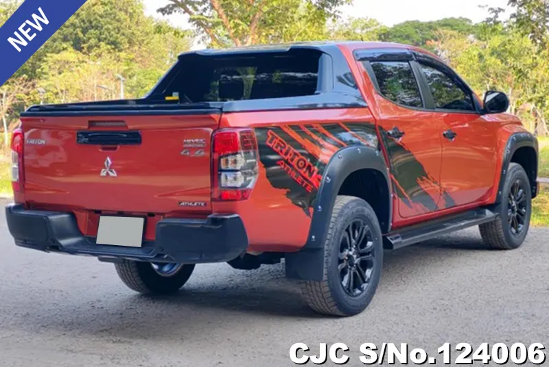 Mitsubishi Triton in Orange for Sale Image 2