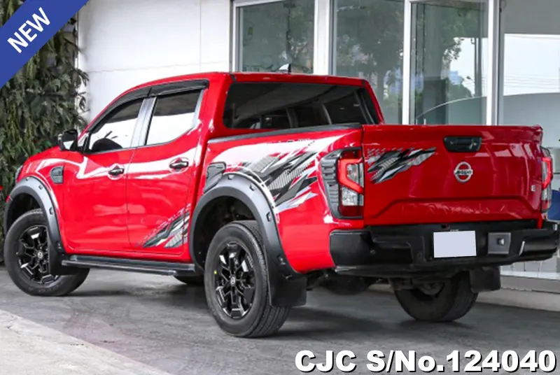 Nissan Navara in Red for Sale Image 1