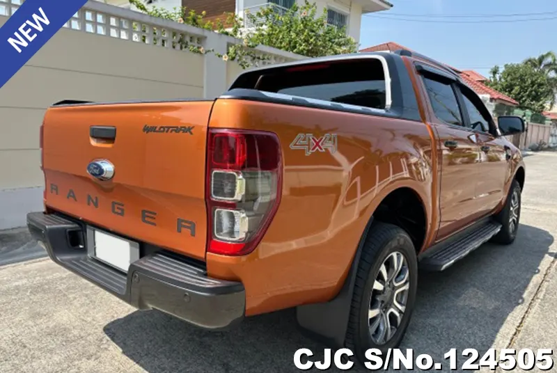 Ford Ranger in Orange for Sale Image 2