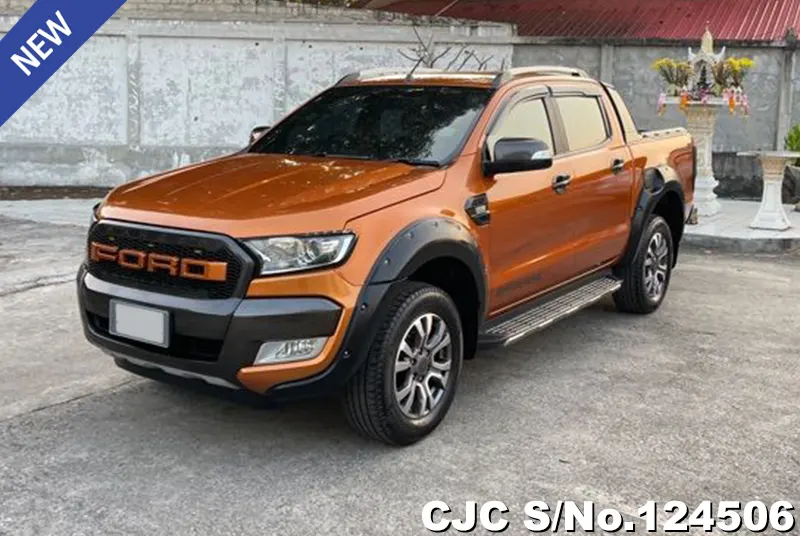 Ford Ranger in Orange for Sale Image 3